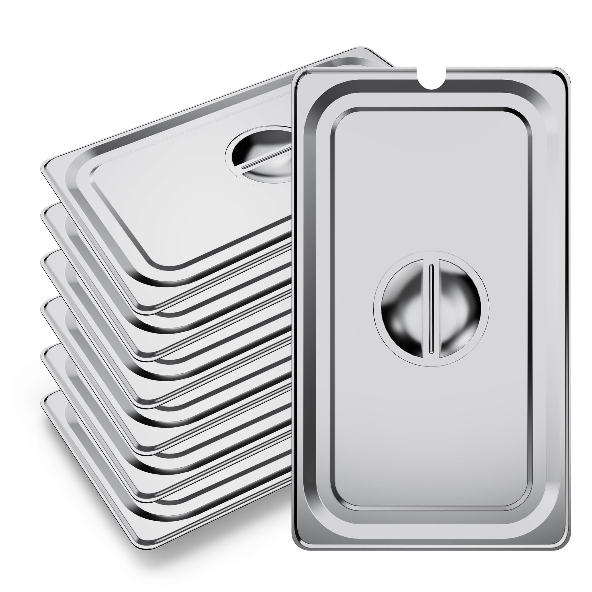 Moules alimentaires WantJoin 1/3 de 6,3 cm pour bacs gastronormes