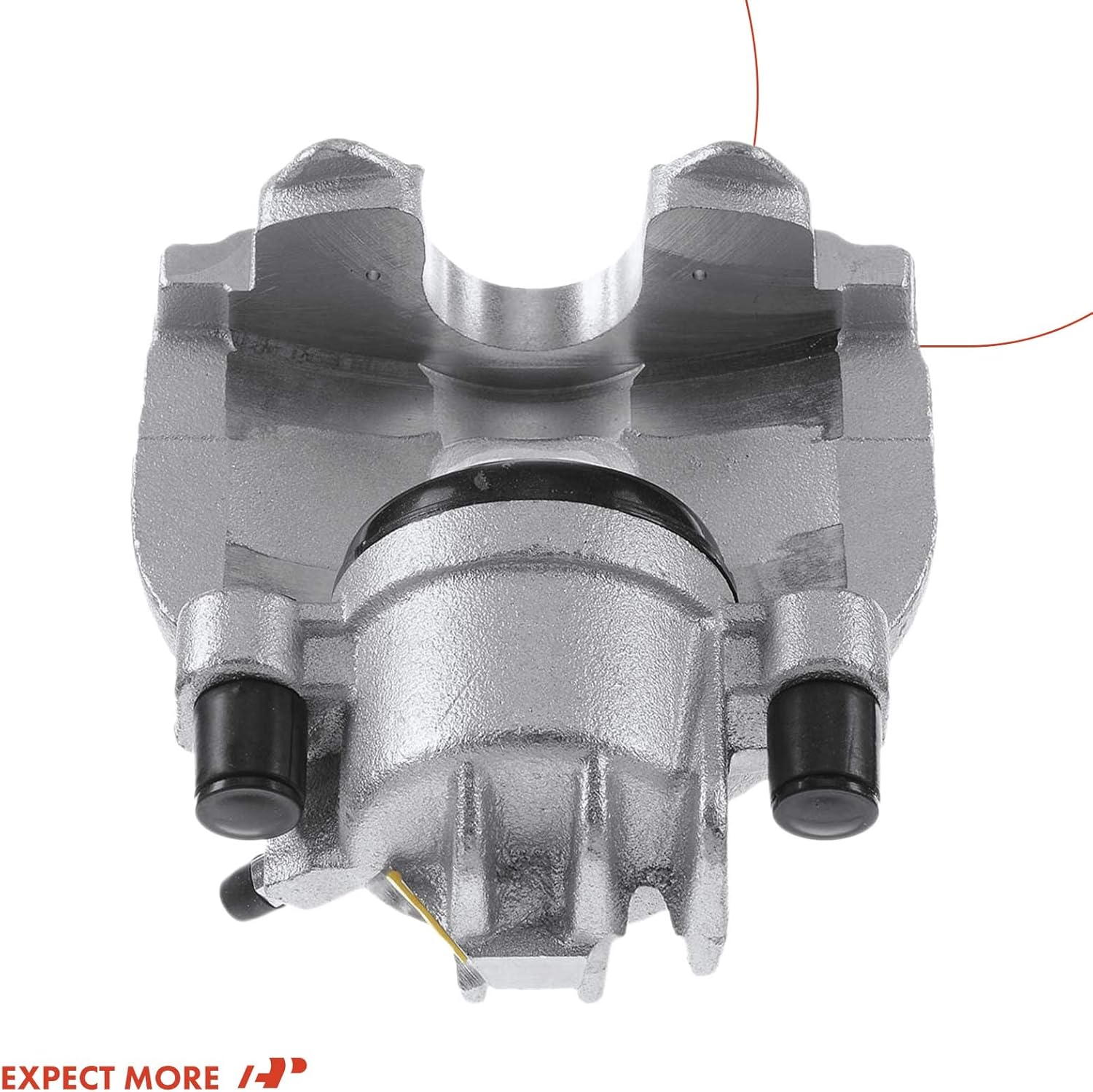 A-Premium Disc Brake Caliper Assembly Without Bracket Compatible with Select Volvo Models - S60/V70 2001-2007, S60 2006-2007, S80 1999-2006 - Front Right Passenger Side