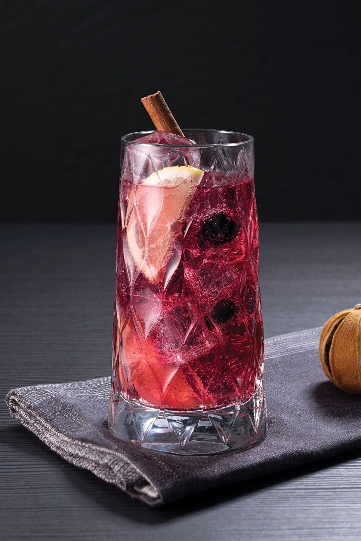 Pasabahce Orjinal Leafy Meşrubat Bardağı 8'li 450cc Su Limonata Bardağı Bardak 450ml 999147214