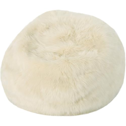 Christopher Knight Home Laraine Furry Glam Taupe Faux Fur 3 Ft. Bean Bag