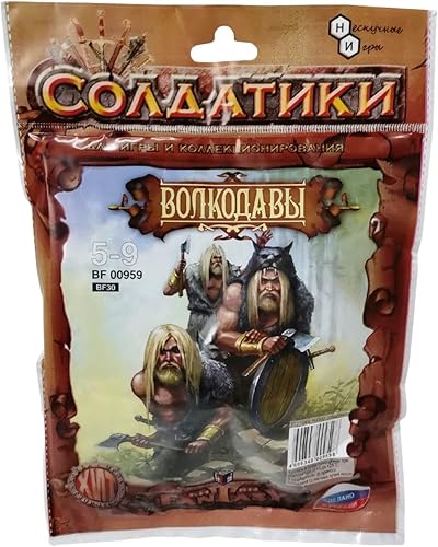 Miniatura 4 de Mini figura de acción de criatura - Wolfhound Squad Figuras de fantasía de 2 pulgadas - XL 1 32ª escala