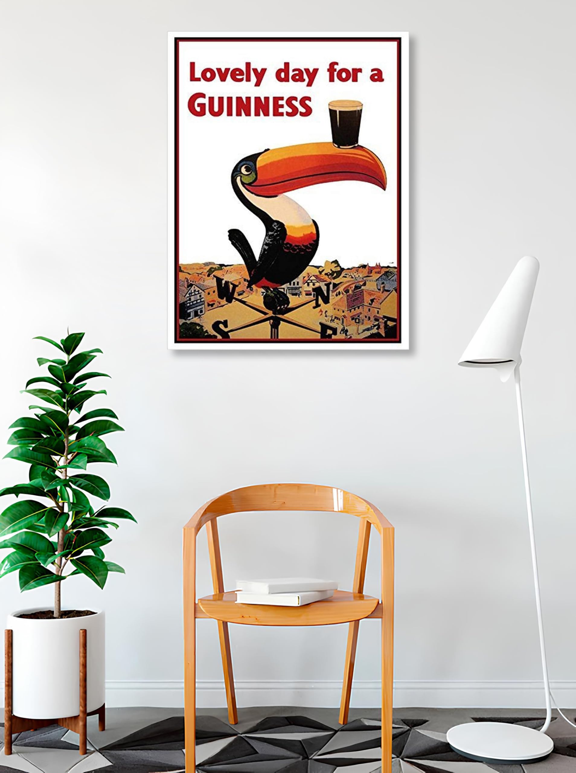 Amazon.co.jp: Buyartforless ギネスビール ラブリーデイ