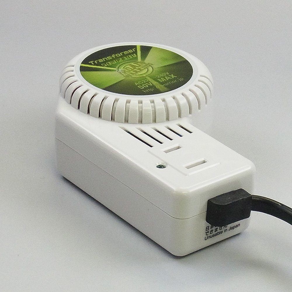 Amazon.co.jp: 城下工業海外用小型携帯用変圧器 (AC220-240V地域