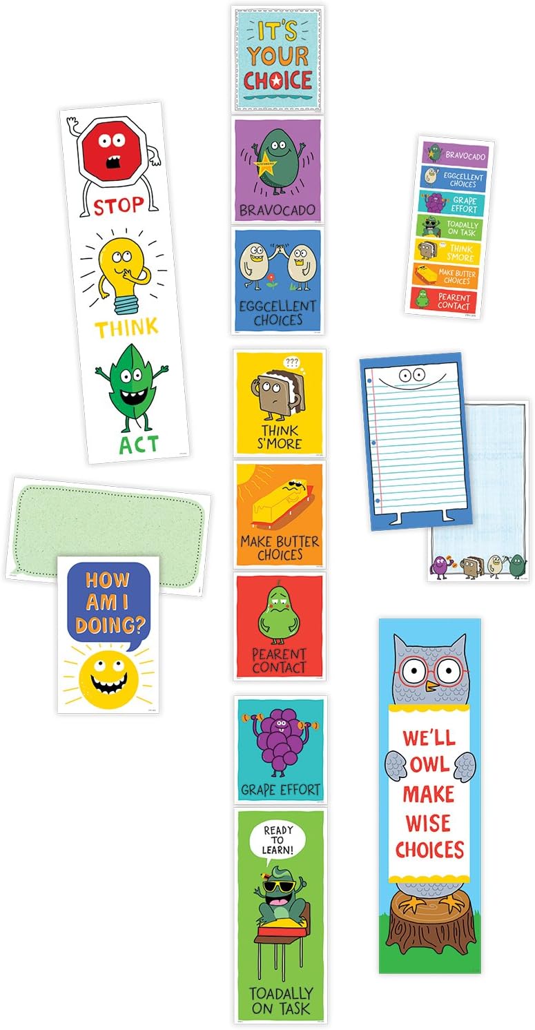 Creative Teaching Press So Much Pun! Behavior Clip Chart (8446)