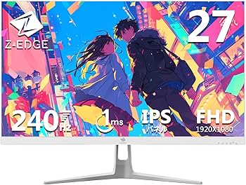 Amazon.co.jp: Z Z-Edge(ゼロエッジ) ゲーミングモニター 27型 240Hz Amazon.co.jp: Z Z-Edge(ゼロエッジ) ゲーミングモニター 27型 240Hz