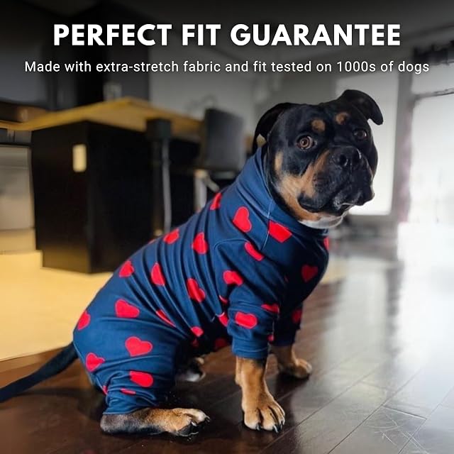 Foto 5 de 7 de Spark Paws Pijama para perro, traje de recuperación para perro, mameluco