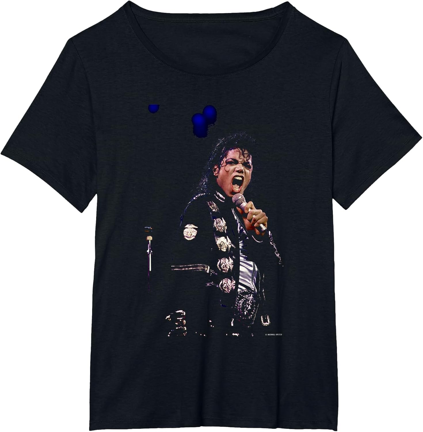 Michael Jackson Live California Bad Tour by Michael Grecco T-Shirt