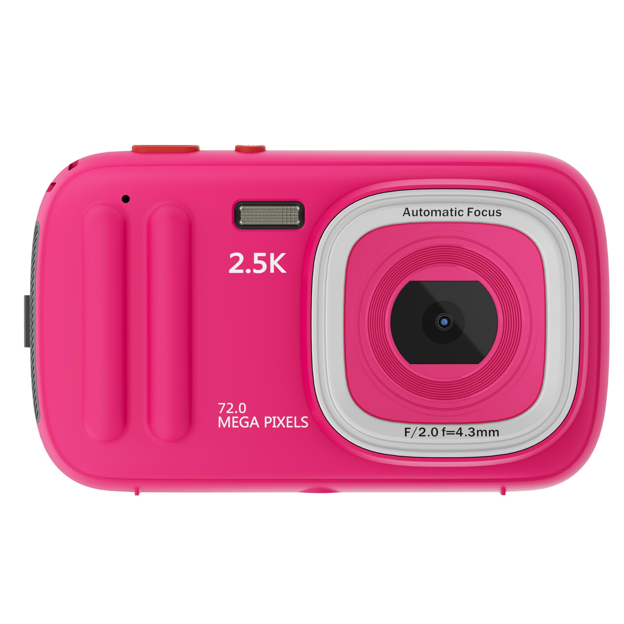 Digital Camera with 64MP High-Resolution CMOS Sensor, 2.5K Video Recording Capability, for Content Creators, Vloggers, Adventurers (Cherry Rose)-picture-29