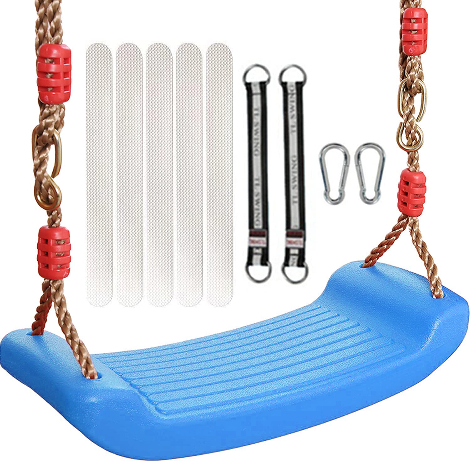 ジャスト・キッズ Kids Swing with Anti-Slip Strip,Swings for Kids Outdoor Play