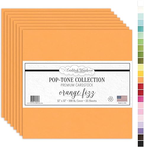 Miniatura 10 de Sweet Tooth - Papel de cartulina blanco, 12 x 12 pulgadas, 100 libras, cubierta pesada, 25 hojas de Cardstock Warehouse