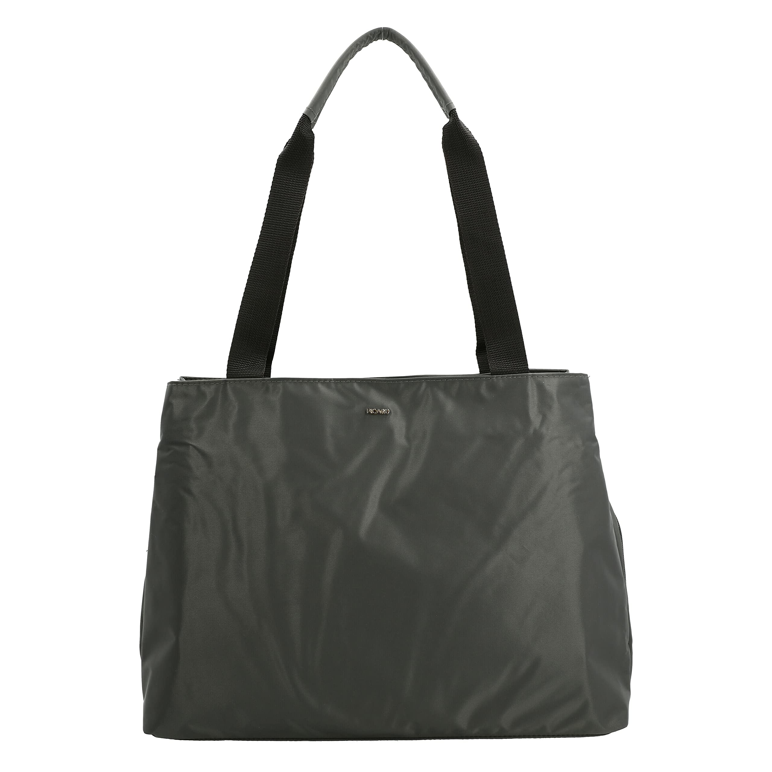 Picard Happy Women's Handbag Made of Nylon, Small, with Magnetic Closure, Handbag, Everyday Use, charcoal, standard size, Everyday wear