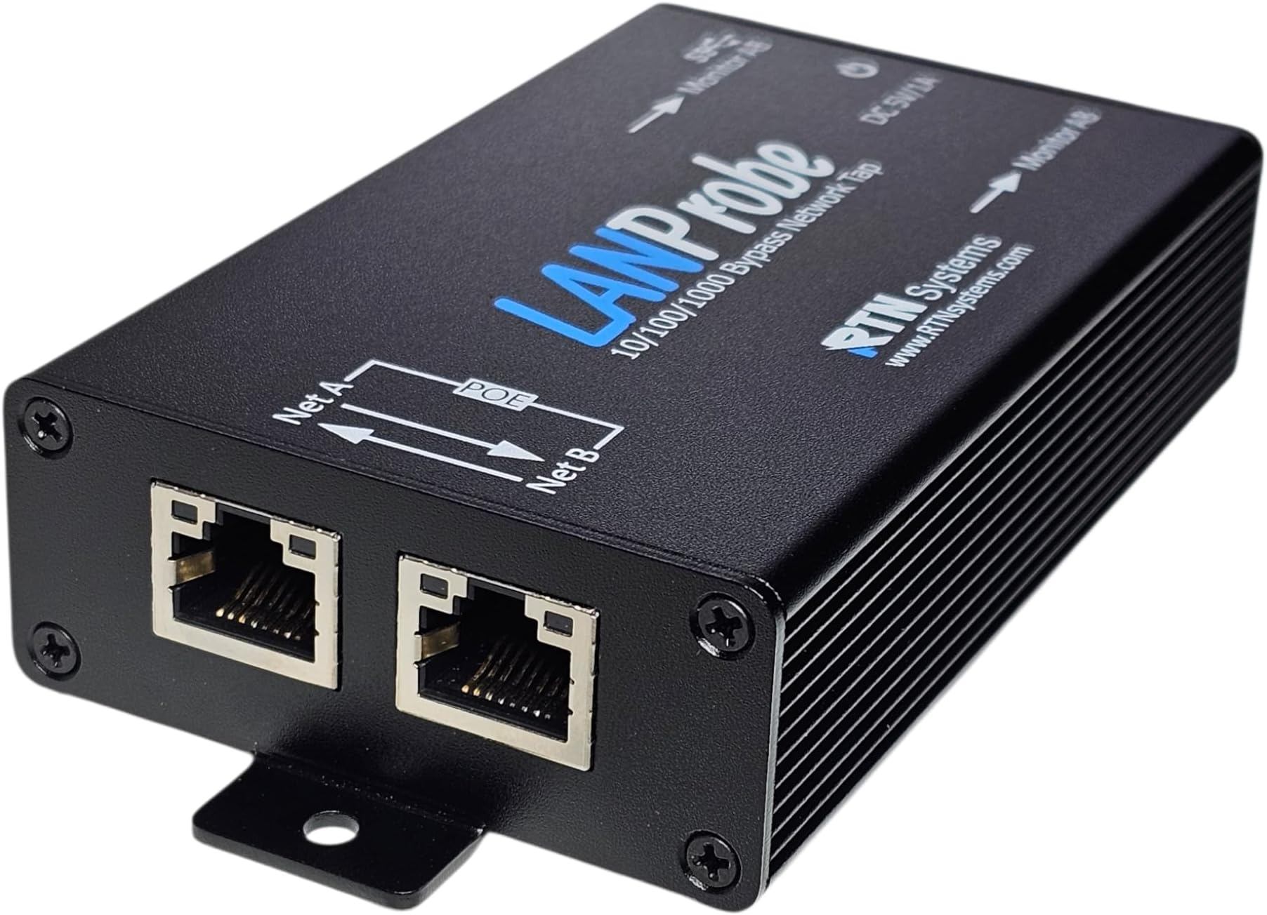 10/100/1000 Gigabit Ethernet/USB Bypass Network Tap