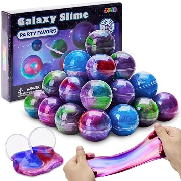 JOYIN Coffret Slime Galaxie Sensoriel – 24 Pots Prêts à l'Emploi