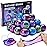 JOYIN Slime Party Favors, 24 Pack Galaxy Slime Ball - Stretchy, Non-Sticky, Mess-Free, Stress Relief, and Safe - Toys for Girls and Boys - Classroom Reward, Party Supplies