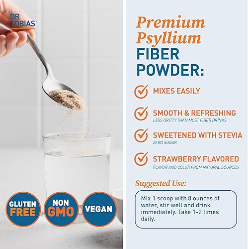 Miniatura 6 de Dr. Tobias Limpieza de colon 14 días y salud diaria de colon, desintoxicación avanzada de limpieza intestinal y apoyo digestivo diario con polvo de