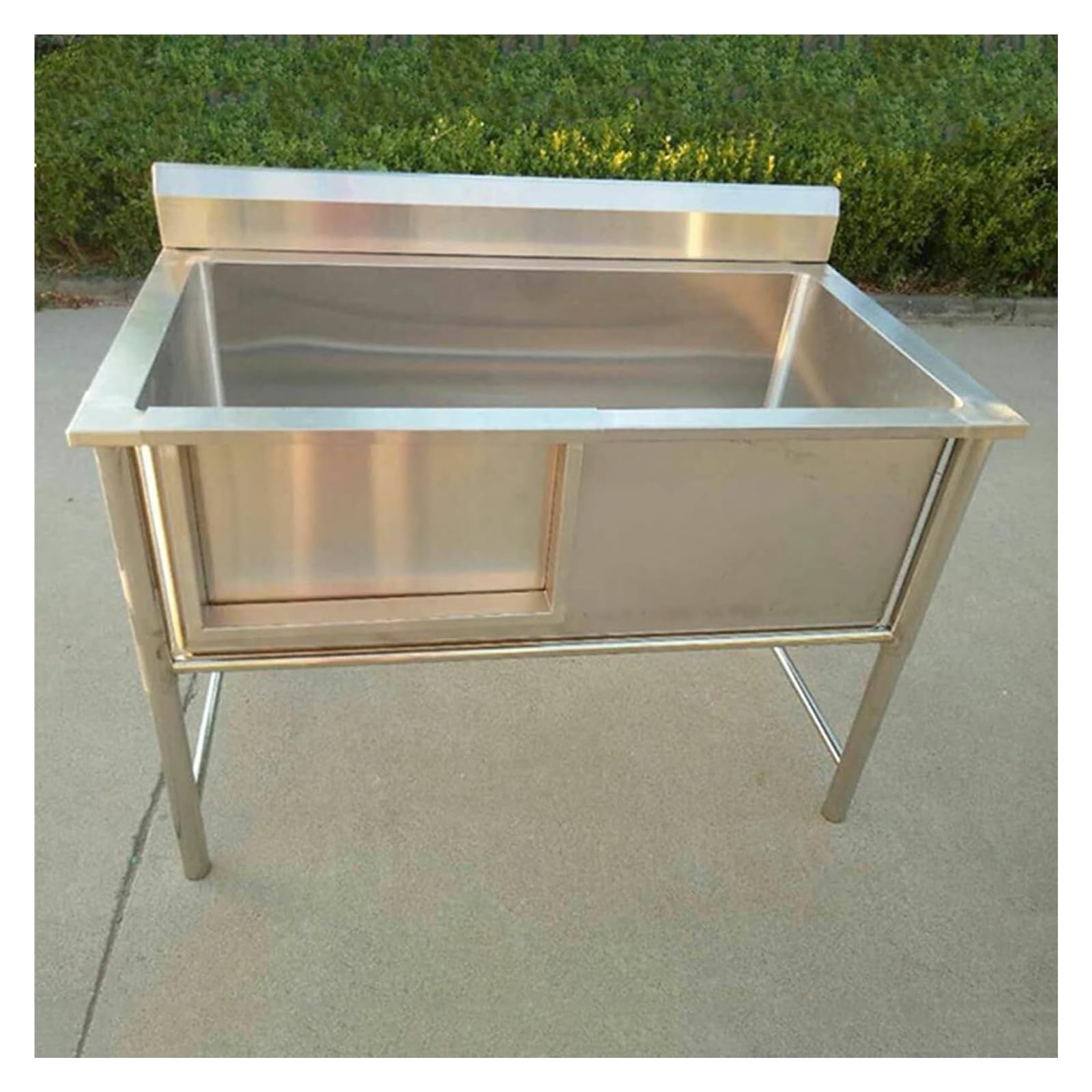 Professional Stainless Steel Pet Dog Bathing Station,Pet Bathtub Bathing Tub,Wash Shower Sink,Dog Pet Washing Bathing Station For HomeDog Grooming Tub,for Large Medium & Small Dogs(100cm/39.4in,Width