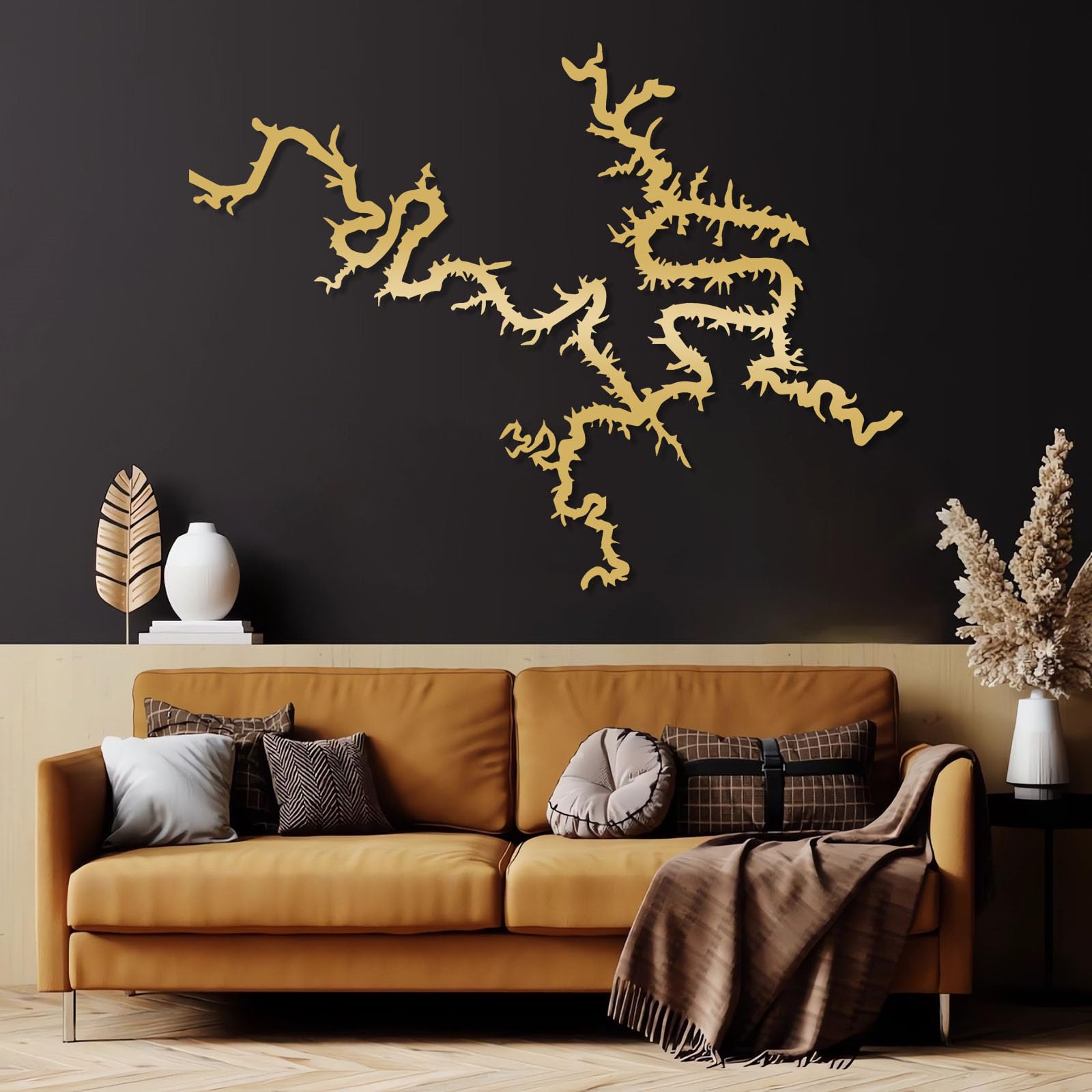 Amazon.com: lecyin Lake of The Ozarks Metal Wall Art, Lake Metal