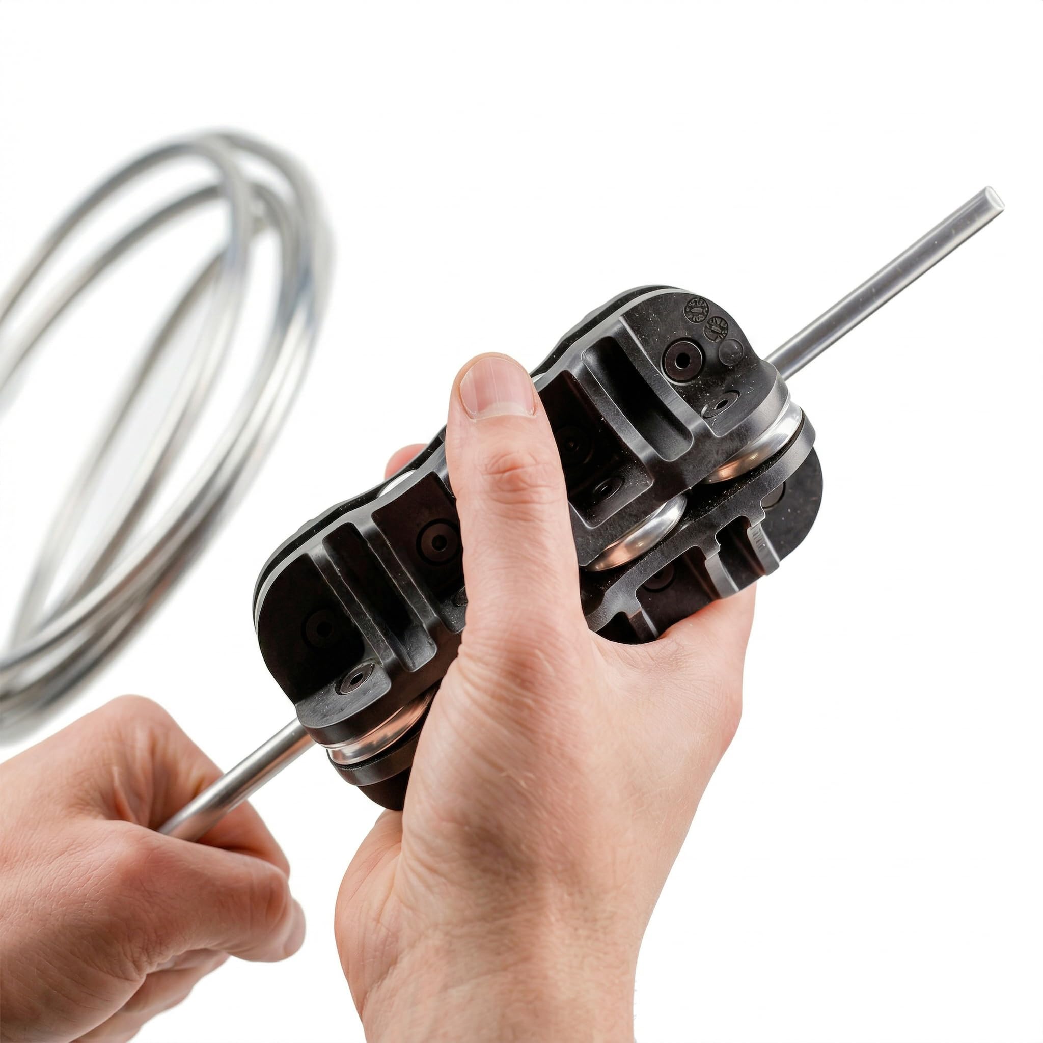KWIX® Raddrizzatore per tubi in acciaio, tubo in rame, tubi dei freni, tubi refrigeranti | allineare professionalmente i prodotti (1/2")