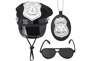 Yewong Dog Police Costume Accessory Set