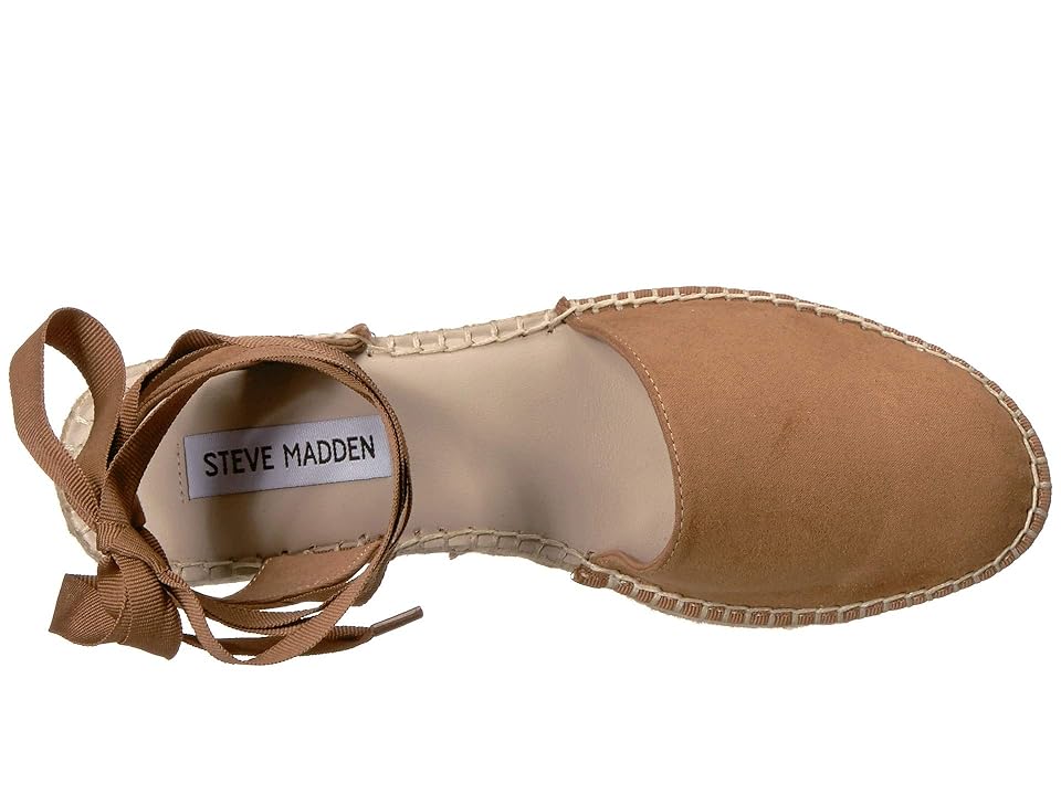 

Steve Madden Wiggle (Camel Fabric) Women's Shoes, Taupe