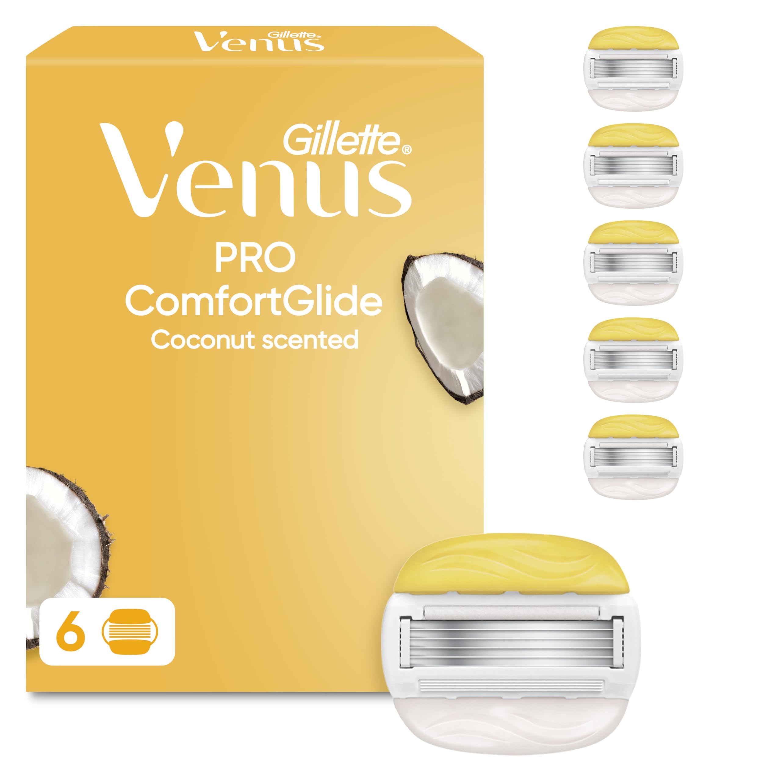 Gillette Venus And Olay Refill Razor Blades - 6 Refills
