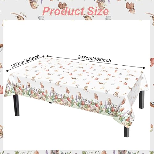 Miniatura 44 de Paquete de 3 manteles rectangulares para fiesta de los años 90, mantel de plástico con graffiti, decoración desechable para tema de retroceso, tema