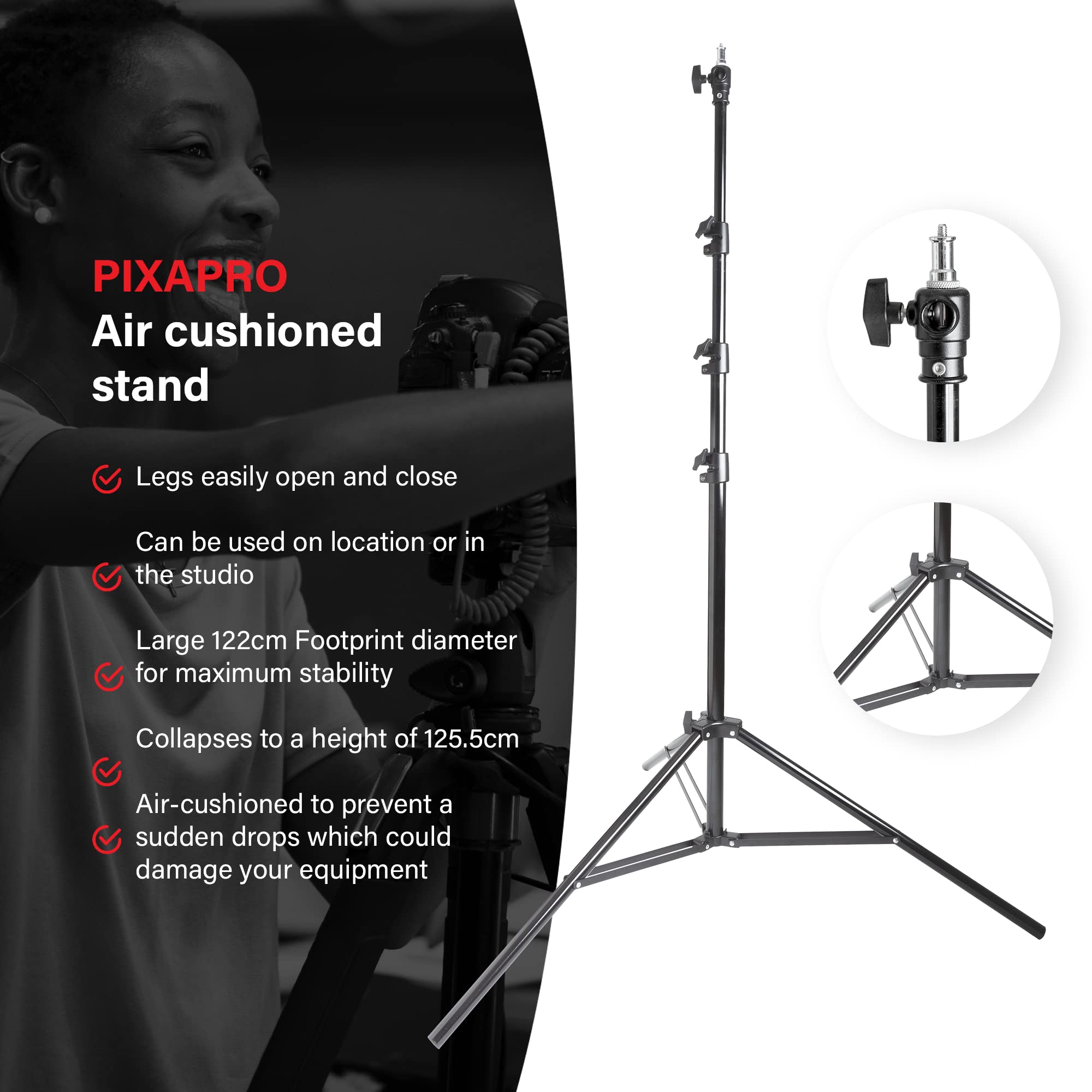 Zimtown Photo Studio 3 Softbox Photography Light Stand Continuous Lighting Kit 1000W - View #13