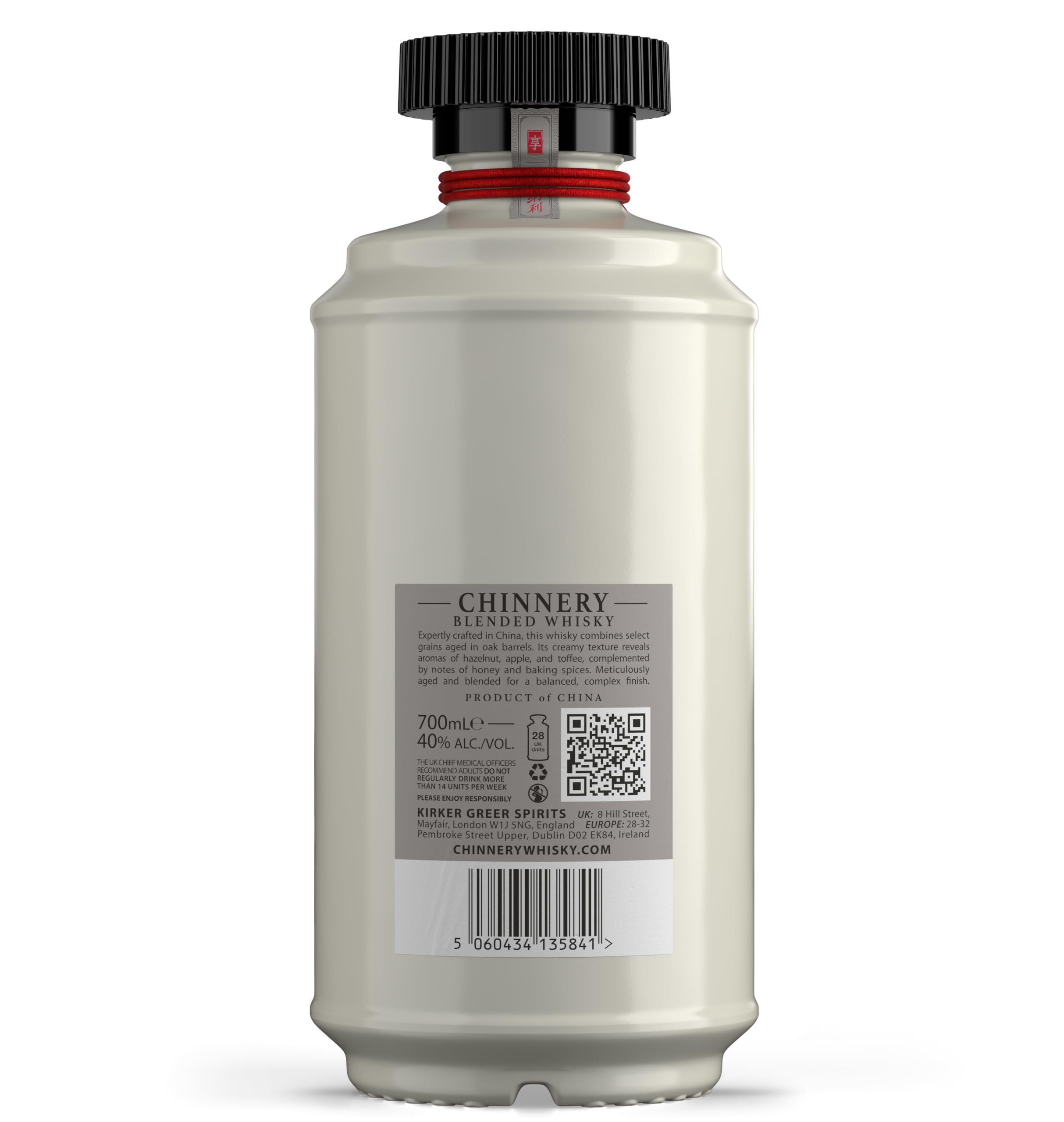 Chinnery Chinese Whisky | Small Batch | Blended Whisky | Aged in Oak | 40% | 70cl