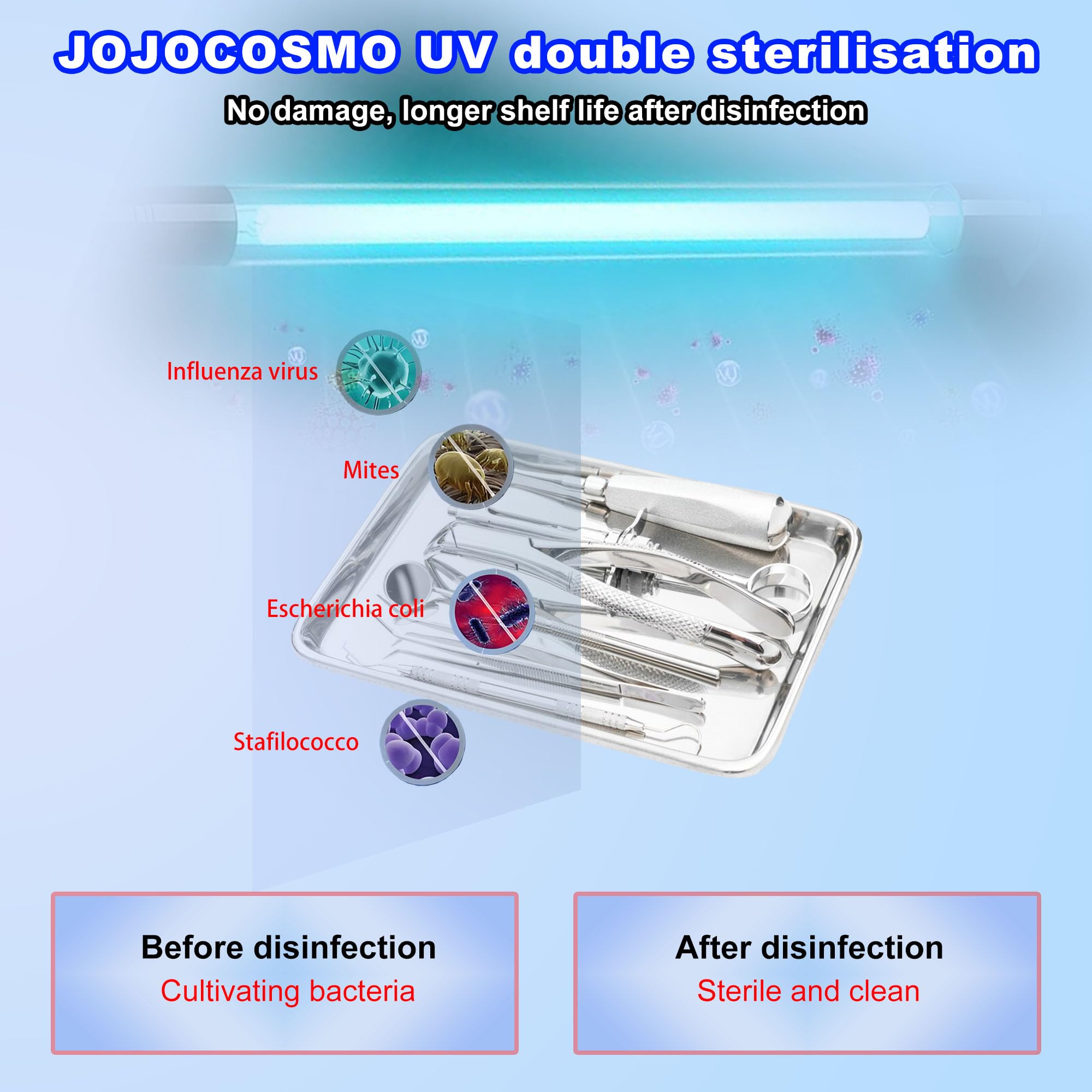 Sterylizator do manicure, sterylizator UV, 16,2 l, szafka dezynfekująca UV, wysoce wydajny sterylizator, narzędzie do paznokci z timerem, do kosmetyków, studia pielęgnacji stóp, zielony