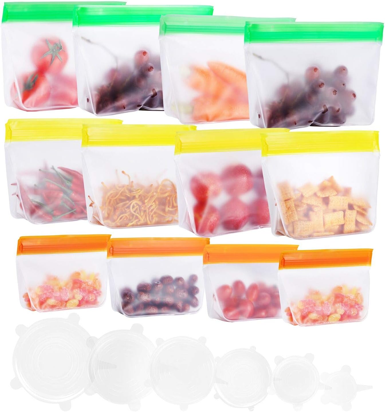 silicone stand up bolsas