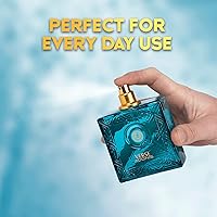 Vista 6 de NovoGlow Verse Adonis Eau De Parfum para hombres 3.4 fl. oz. 100ml Perfum Masculino Combinación refrescante de aromas amaderados, florales