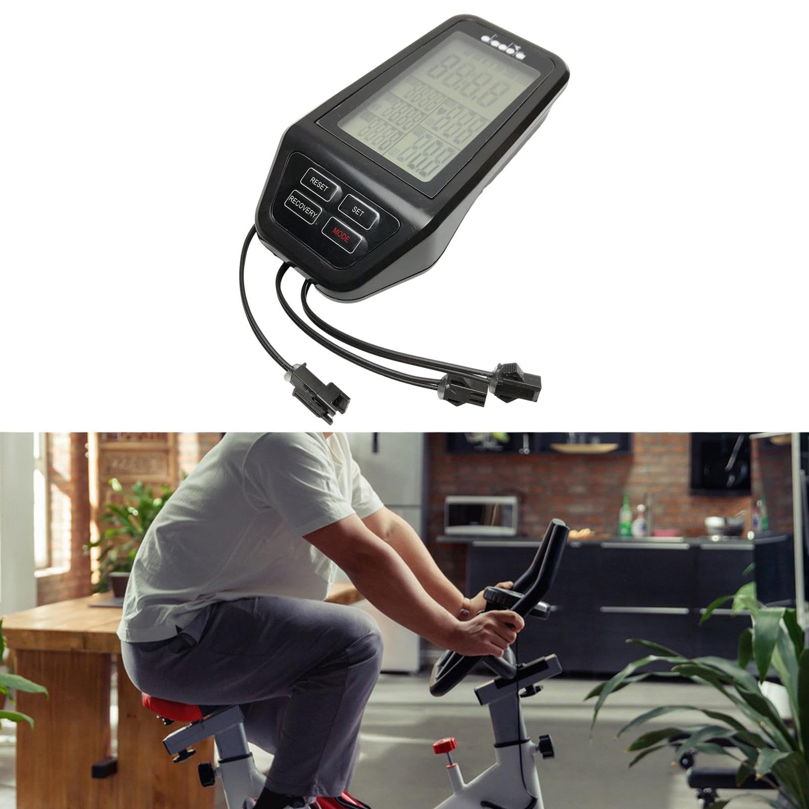 Amazon.co.jp: QSTDGVPW エアロバイク用スピードメーター、測定