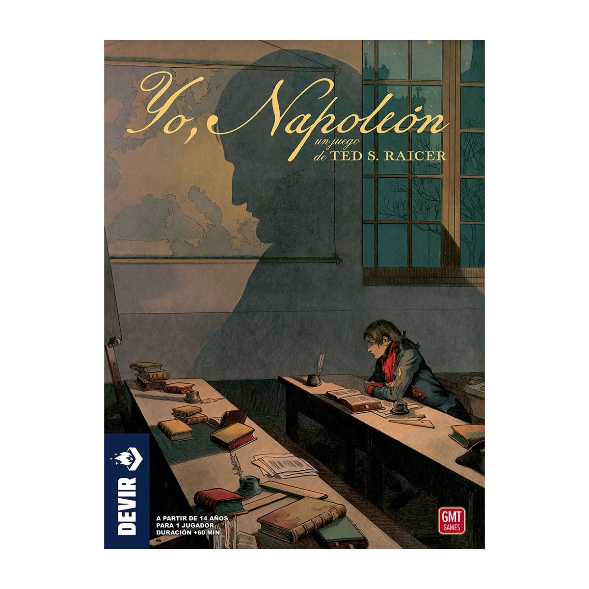 Devir - Yo, Napoleón | Juego de Mesa en Solitario de Estrategia histórica y gestión política | Cartas, campaña narrativa, Decisiones y Conquista de Europa | Versión española