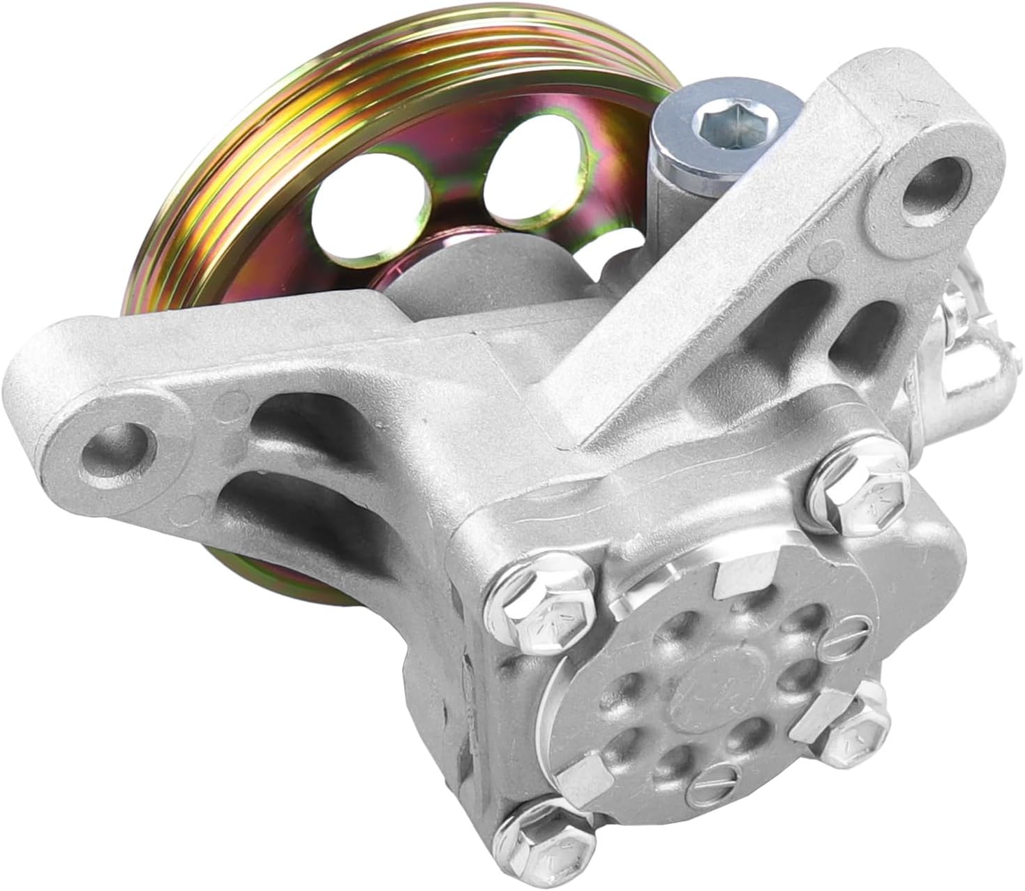 21-5290 Power Steering Pump with Pulley for Honda Pilot 3.5L 2003-2004, for Acura TL 3.2L 1999-2003, for Acura CL 3.2L 2001-2003, for Acura MDX 3.5L 2001-2002, OE: ‎56110-PGK-A01, 56110-P8E-A01