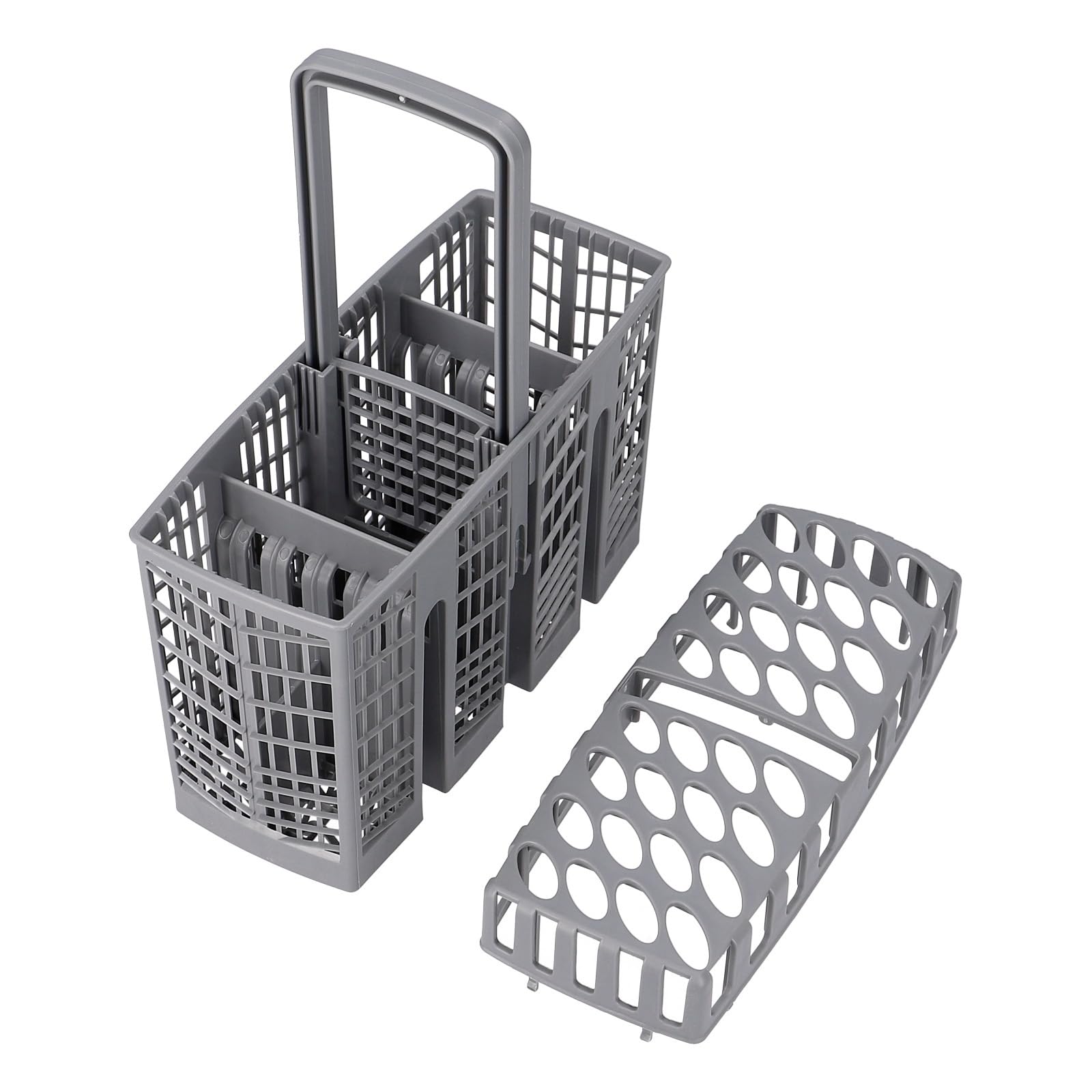 LUTH Premium Profi Parts Cesta para cubiertos compatible con Midea 12176000002729 para lavavajillas