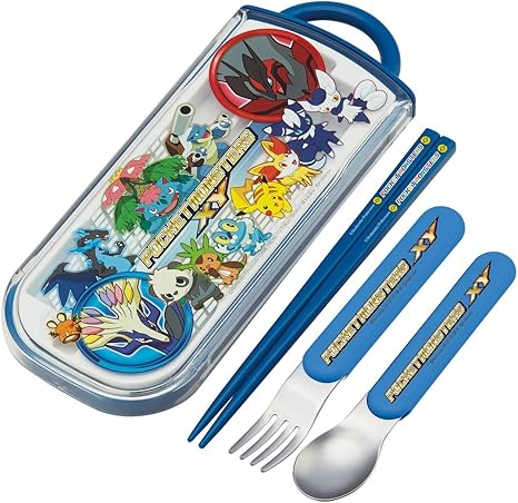 Amazon スケーター トリオセット スライド式 箸 スプーン フォーク セット ポケモン Xy 15 ポケットモンスター Tcs1a 弁当用箸 カトラリー オンライン通販