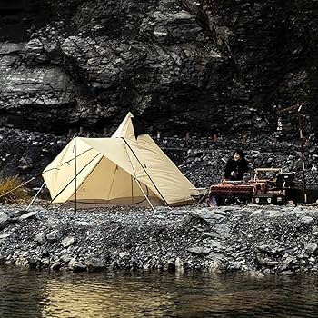 テント ワンポールテント 3-4人用 超軽量 1.46㎏ 設営簡単 Amazon.co.jp: Kadahis ワンポールテント 3-4人用 超軽量 1.46