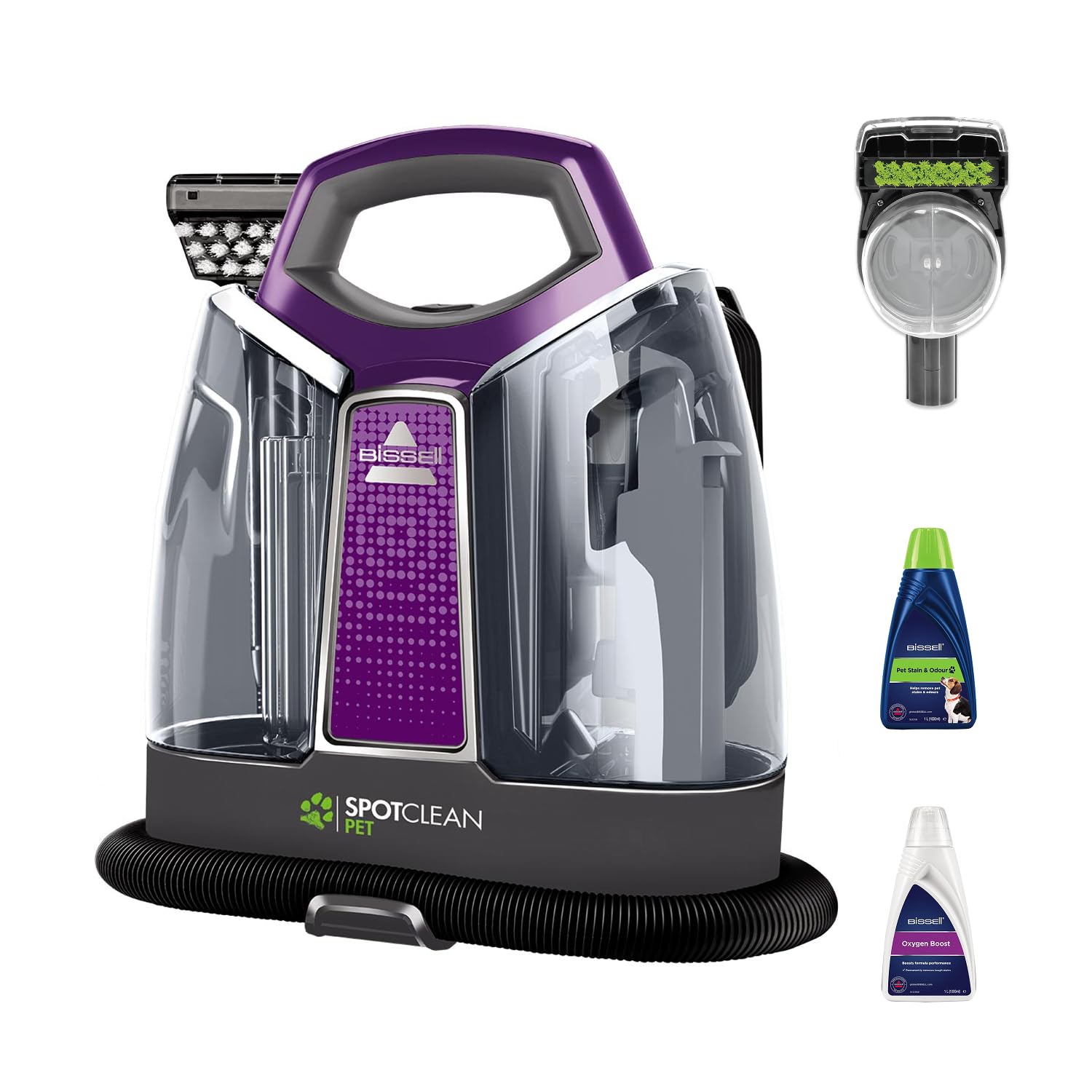BISSELL Pet Spot Carpet and Upholstery Cleaner with Solution