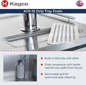 Kegco XCK-1S-2 Kegerator