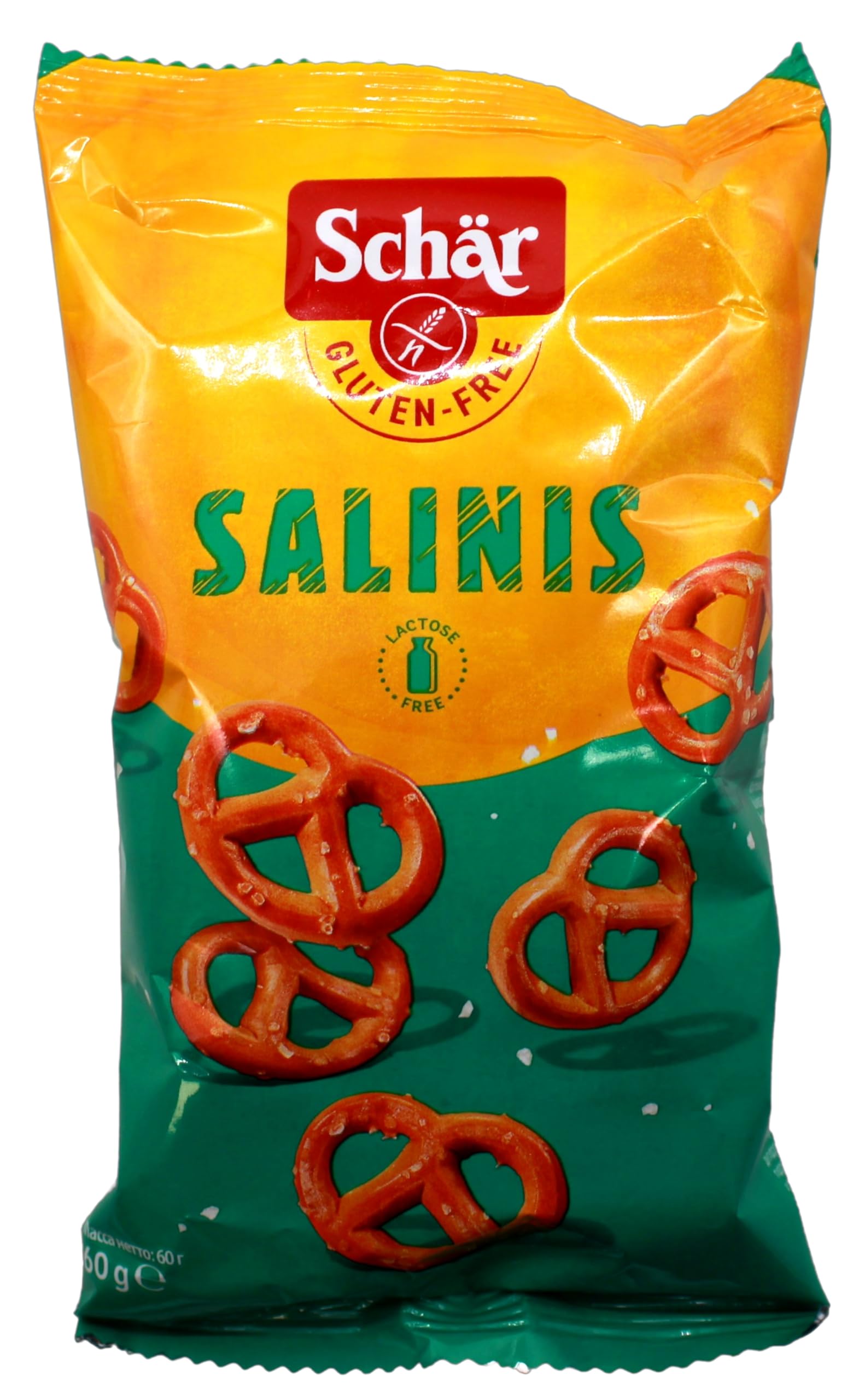 Schär Salinis glutenfreie Bretzeln, 10er Pack (10 x 60g)