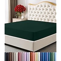 Utopia Bedding Lenzuolo con angoli per letto king size, tasca profonda