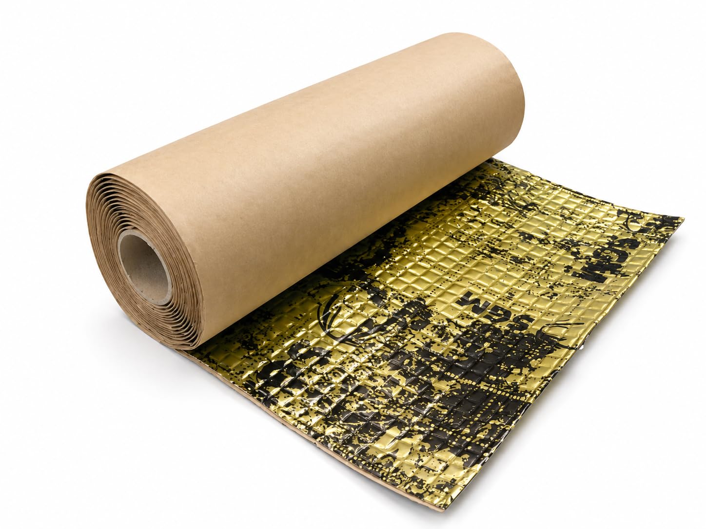 Rouleau doré 2,5 mm SGM amortit les vibrations sur une surface de 2 m²