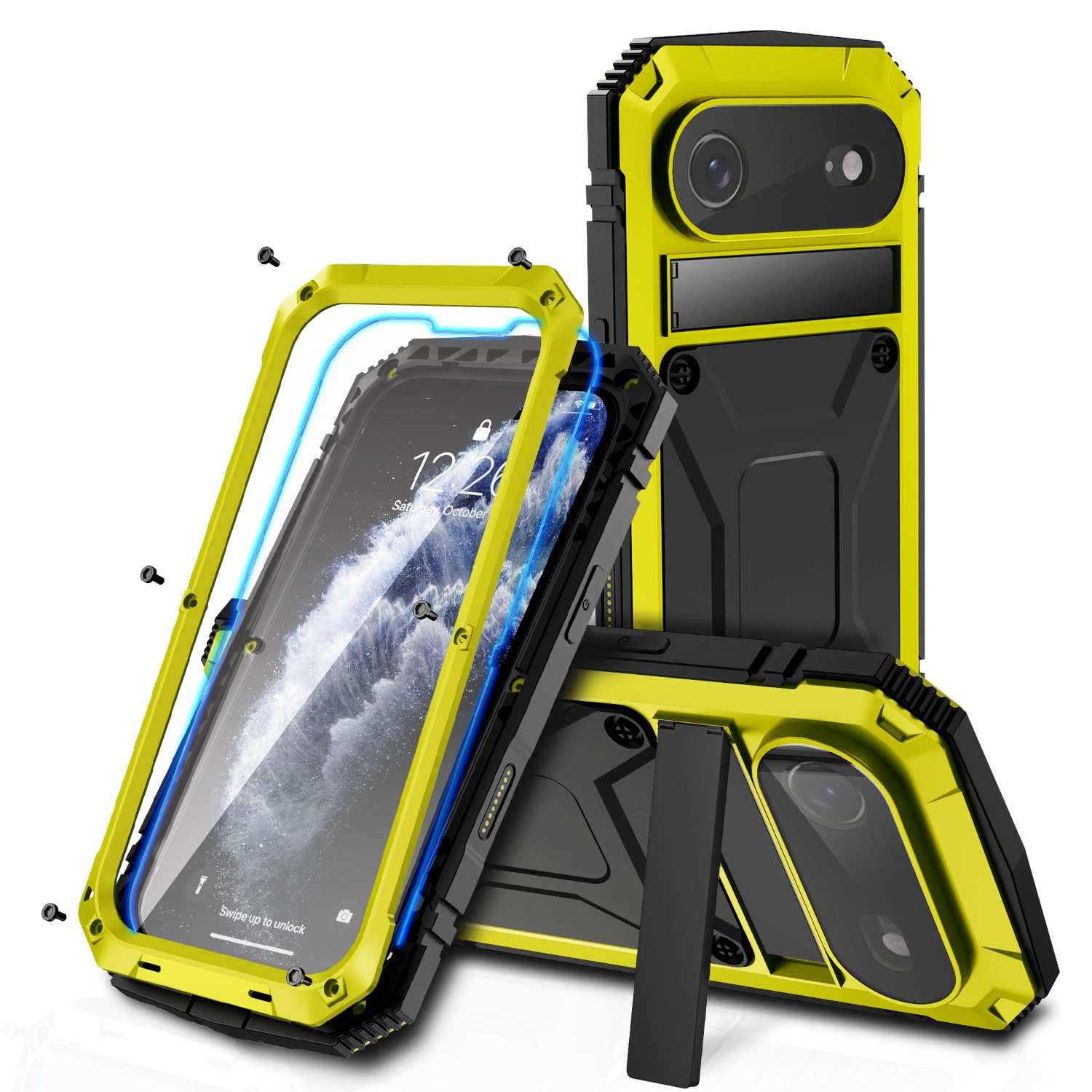 iPhoneAir用ケース 3点セット Amazon.co.jp: PboyiqiS iPhone Air ケース，耐衝撃 防水 防塵 三防