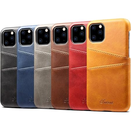 Amazon Co Jp Iphone 11 Pro Max ケース カード 収納 背面 カバー Teyissalia スマホ バック カバー カード入れ 手作り 薄 軽量 合皮レザー シンプル 家電 カメラ