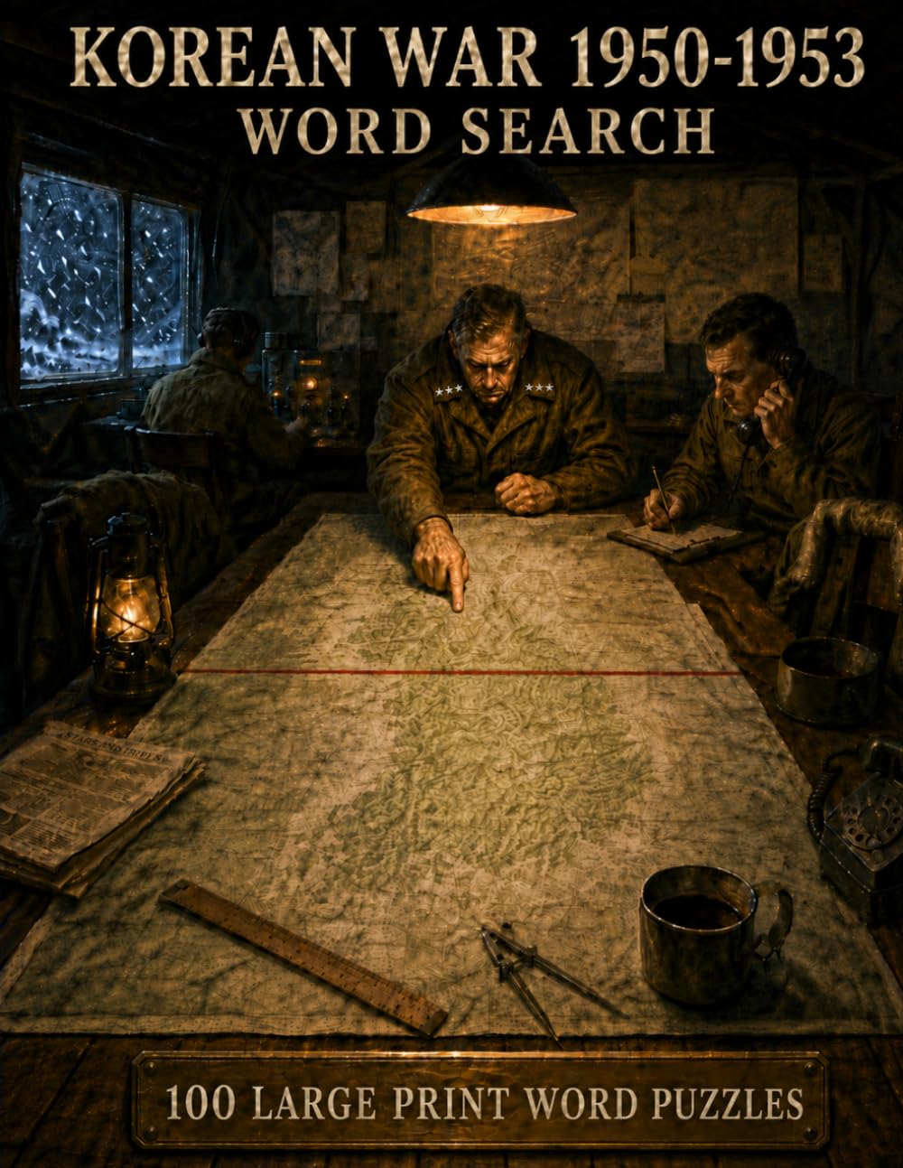 Korean War: 1950-1953 Word Search: 100 Large Print Puzzles for History Buffs, Veterans, and Anyone Who Remembers America's Forgotten War (United States History)