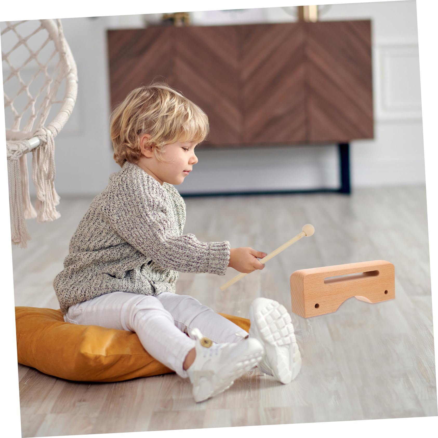 KOMBIUDA Percussion Instrument Music Rhythm Block for Educational Use Engaging Music Teaching Tool for Sound Fun Design for Classroom Home Learning