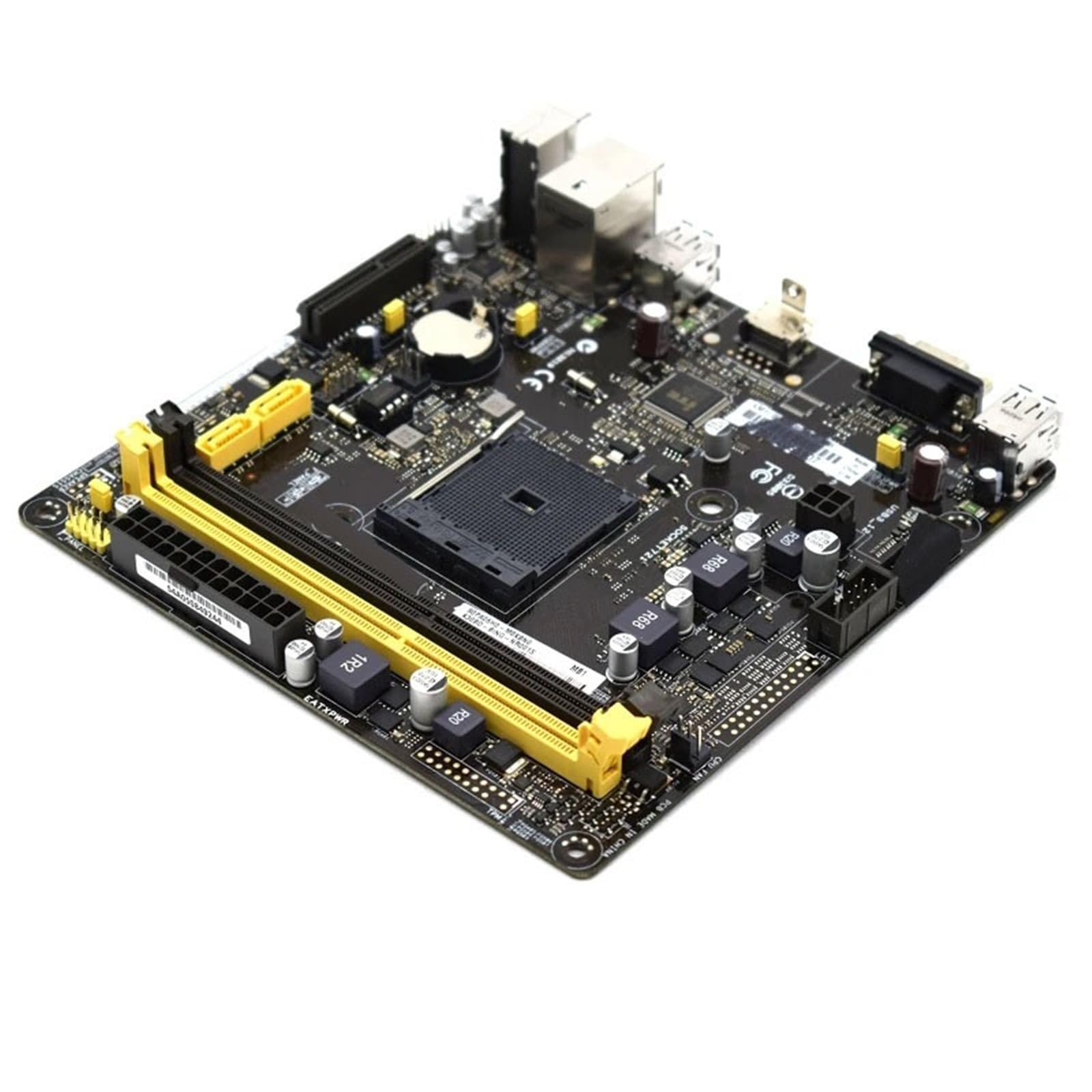scheda madre Fit For ASUS AM1I-B/K30BD DP Mini ITX | Set di schede madri con scheda CPU DDR3 A320 PCI-E 3.0 SATA2 USB2. Ufficio 17*17 cm