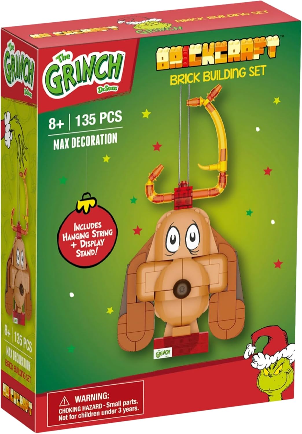 Brickcraft Brick Building Set for The Grinch (Max Decoration)