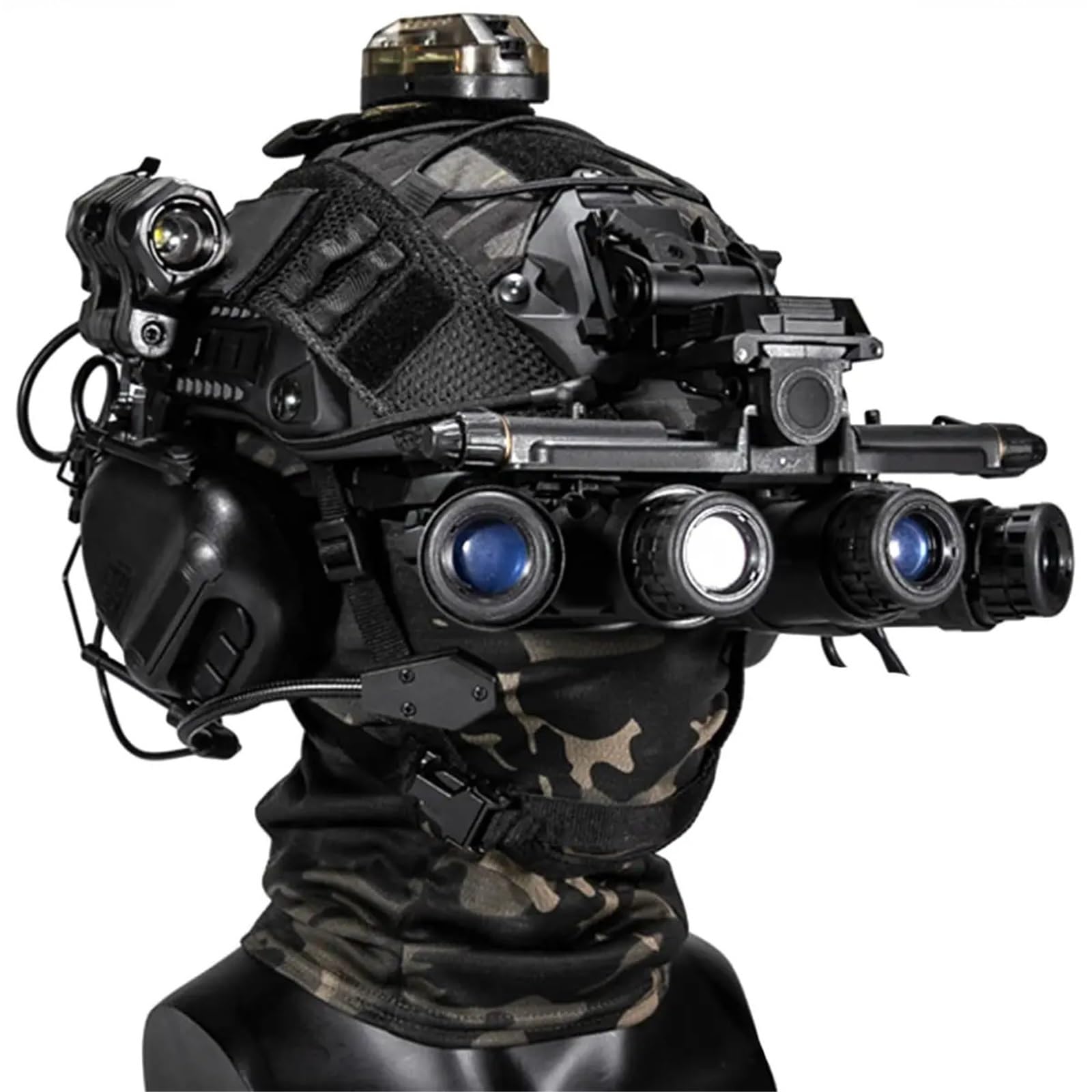 Casque Tactique Airsoft en alliage d'aluminium L4G24 robuste