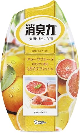 Amazon お部屋の消臭力 消臭芳香剤 部屋用 部屋 グレープフルーツの香り 400ml 消臭力 ドラッグストア